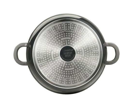 Сотейник Bergner Excalibur з кришкою 24 см Grey (BG-36103-GY), изображение 4 Сотейник Bergner Excalibur з кришкою 24 см Grey (BG-36103-GY), изображение 4