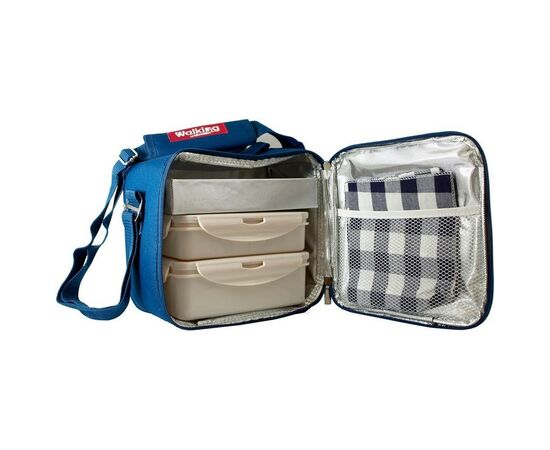 Набір для пікніка Bergner Walking business 23х22х13.5 см 5 предметів (BG-3652-BL)