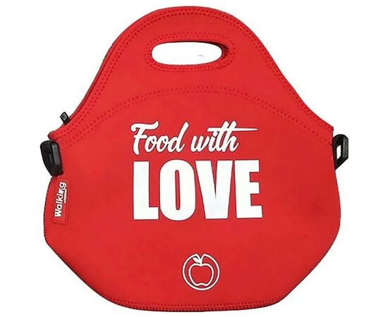Термосумка Bergner Food with love 30х30х17 см червона (BGEU-2963-6)