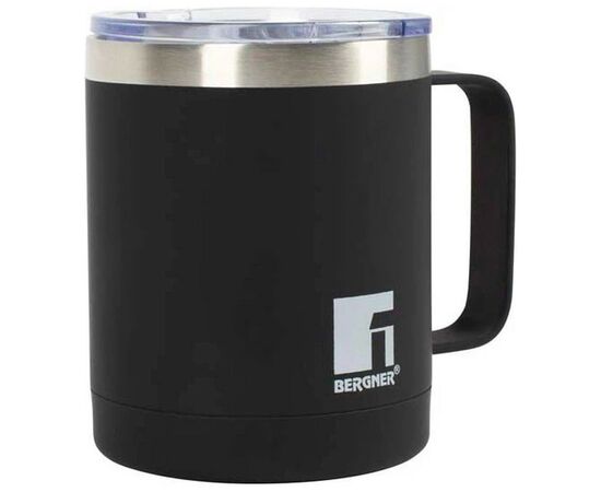 Термокружка Bergner Coffee & tea lovers 350 мл Black (BG-37788-BK)
