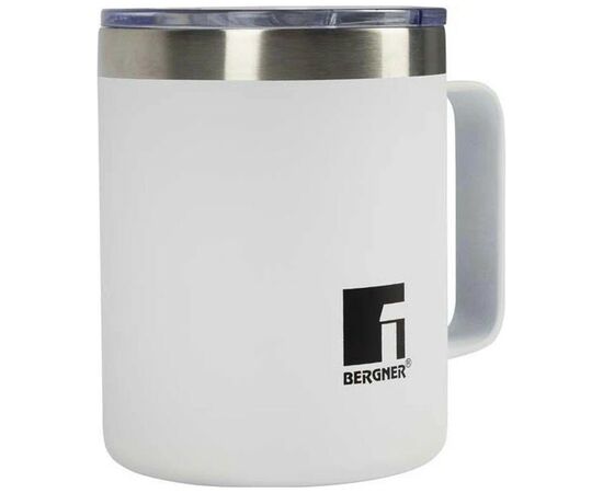 Термокружка Bergner Coffee & tea lovers 350 мл White (BG-37788-WH)