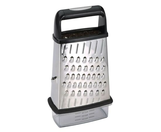 Терка MasterPro Foodies collection чотиристороння (BGMP-5502), изображение 2 Терка MasterPro Foodies collection чотиристороння (BGMP-5502), изображение 2
