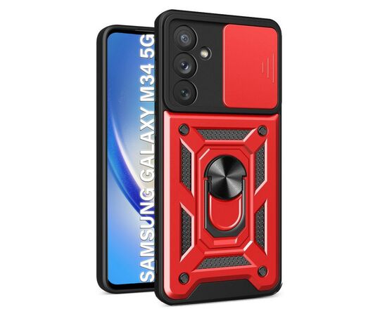 Чохол до мобільного телефона BeCover Military Samsung Galaxy M34 5G SM-M346 Red (710682)