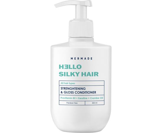 Кондиционер для волос Mermade Keratin & Pro-Vitamin B5 Strengthening & Gloss Conditioner Для укрепления и сияния волос 300 мл (4823122900036)