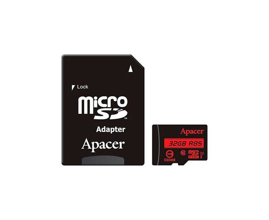 Карта памяти Apacer 32GB microSDXC class 10 UHS-I (AP32GMCSH10U5-RA)