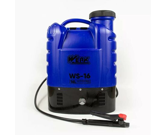 Опрыскиватель Werk WS-16, 8АН/12V, 2-4бар, 16л (107619), изображение 2 Опрыскиватель Werk WS-16, 8АН/12V, 2-4бар, 16л (107619), изображение 2