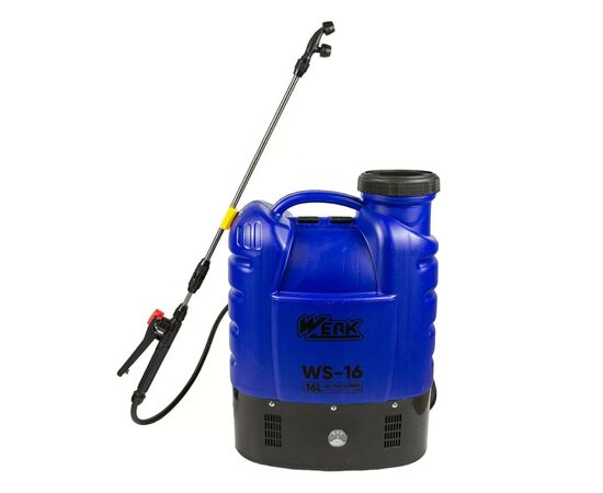 Опрыскиватель Werk WS-16, 8АН/12V, 2-4бар, 16л (107619)