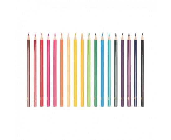 Карандаши цветные Yes 18 круг Ninja красно серый (290737), изображение 2 Карандаши цветные Yes 18 круг Ninja красно серый (290737), изображение 2