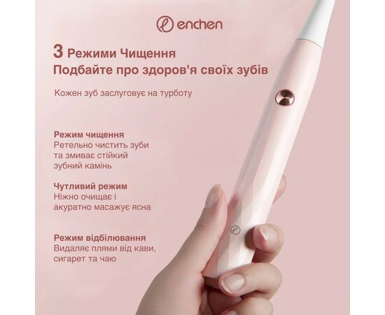 Электрическая зубная щетка Xiaomi T501 Pink, изображение 7 Электрическая зубная щетка Xiaomi T501 Pink, изображение 7