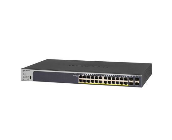 Коммутатор сетевой Netgear GS728TPP-200EUS, изображение 2 Коммутатор сетевой Netgear GS728TPP-200EUS, изображение 2