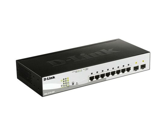 Коммутатор сетевой D-Link DGS-1210-08P, изображение 2 Коммутатор сетевой D-Link DGS-1210-08P, изображение 2