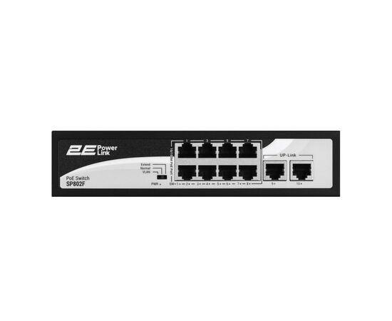 Комутатор мережевий 2E 2E-SP802F-2, зображення 7 Комутатор мережевий 2E 2E-SP802F-2, зображення 7