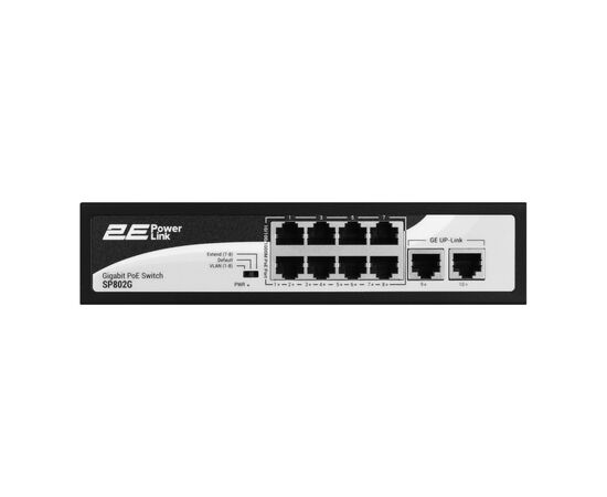 Комутатор мережевий 2E 2E-SP802G-2, зображення 7 Комутатор мережевий 2E 2E-SP802G-2, зображення 7