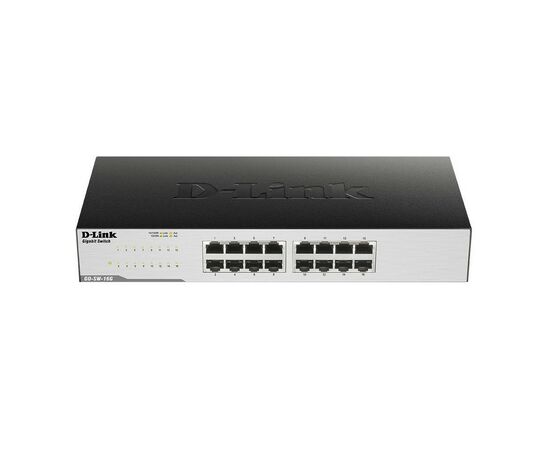 Комутатор мережевий D-Link GO-SW-16G