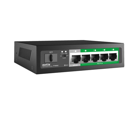 Коммутатор сетевой Netgear P106GC, изображение 2 Коммутатор сетевой Netgear P106GC, изображение 2