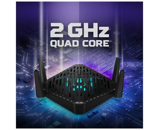 Маршрутизатор Acer Predator Connect W6d (FF.G25EE.001), изображение 3 Маршрутизатор Acer Predator Connect W6d (FF.G25EE.001), изображение 3