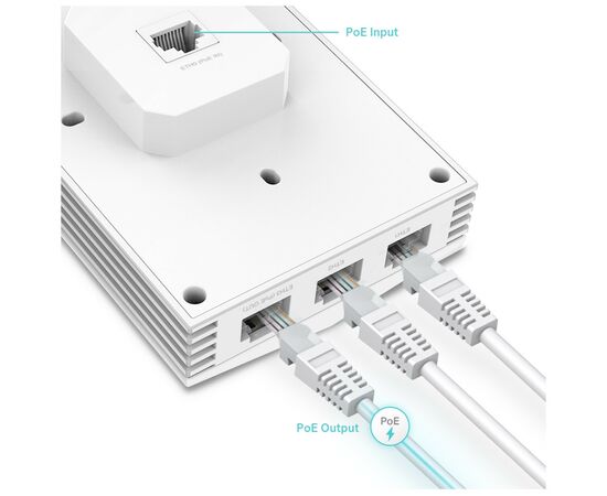 Точка доступа Wi-Fi TP-Link EAP655-WALL, изображение 4 Точка доступа Wi-Fi TP-Link EAP655-WALL, изображение 4