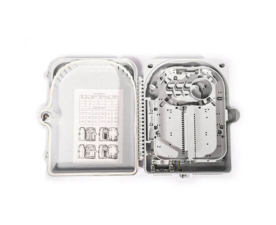 Оптический бокс RCI FOB-05-24 + касета для LGX подільника (max 1/16) (FOB-05-24), изображение 5 Оптический бокс RCI FOB-05-24 + касета для LGX подільника (max 1/16) (FOB-05-24), изображение 5