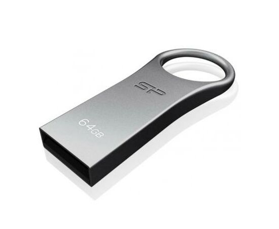 USB флеш накопитель Silicon Power 64GB Firma F80 Silver USB 2.0 (SP064GBUF2F80V1S), изображение 2 USB флеш накопитель Silicon Power 64GB Firma F80 Silver USB 2.0 (SP064GBUF2F80V1S), изображение 2