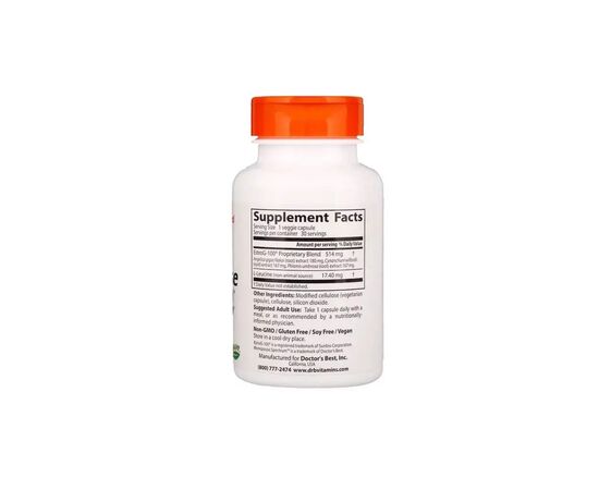 Витаминно-минеральный комплекс Doctor's Best Помощь При Менопаузе, EstroG-100, 30 вегетарианских капсул (DRB-00297), изображение 2 Витаминно-минеральный комплекс Doctor's Best Помощь При Менопаузе, EstroG-100, 30 вегетарианских капсул (DRB-00297), изображение 2