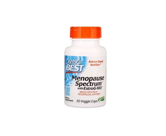 Витаминно-минеральный комплекс Doctor's Best Помощь При Менопаузе, EstroG-100, 30 вегетарианских капсул (DRB-00297)