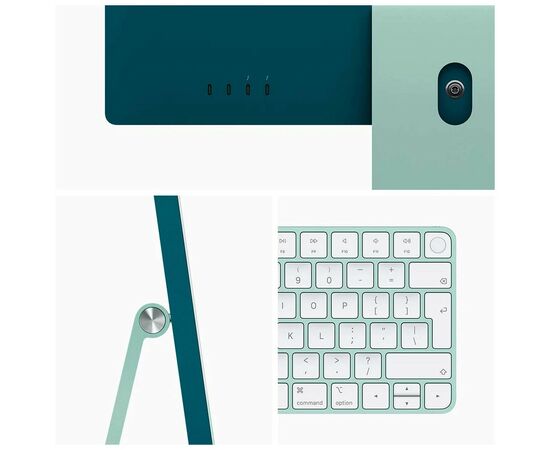 Компьютер Apple A2438 24" iMac Retina 4.5K / Apple M1 / Green (MGPJ3UA/A), изображение 4