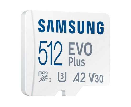 Карта памяти Samsung 512GB microSDXC calss 10 UHS-I V30 EVO (MB-MC512KA/EU), изображение 5 Карта памяти Samsung 512GB microSDXC calss 10 UHS-I V30 EVO (MB-MC512KA/EU), изображение 5