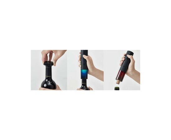 Штопор Xiaomi HuoHou Electric Wine Bottle Opener Pink (HU0121), изображение 8 Штопор Xiaomi HuoHou Electric Wine Bottle Opener Pink (HU0121), изображение 8