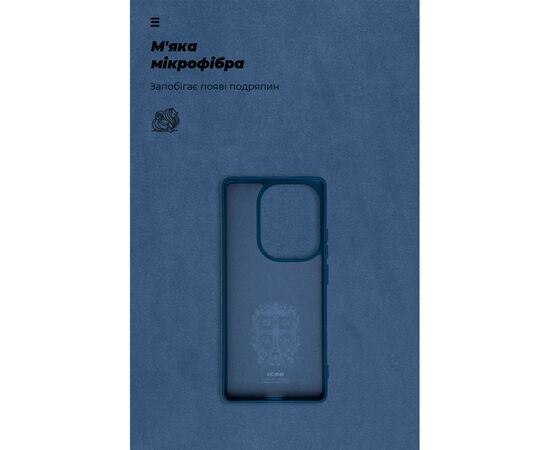 Чохол до мобільного телефона Armorstandart ICON Case Xiaomi Poco M6 Pro 4G Dark Blue (ARM74148), зображення 4