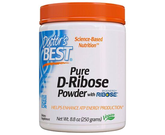 Витаминно-минеральный комплекс Doctor's Best Д-Рибоза, D-Ribose, 250 гр. (DRB-00173)