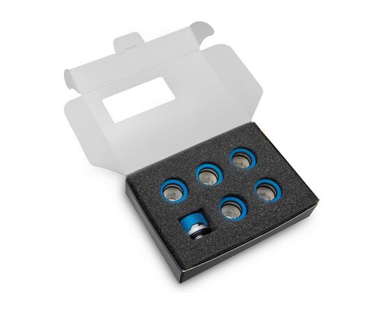 Фитинг для СВО Ekwb EK-Quantum Torque 6-Pack HDC 16 - Blue Special Edition (3831109834923), изображение 2 Фитинг для СВО Ekwb EK-Quantum Torque 6-Pack HDC 16 - Blue Special Edition (3831109834923), изображение 2