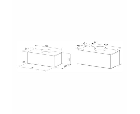 Вытяжка кухонная Eleyus URBAN 960 LED 52 WH, изображение 11 Вытяжка кухонная Eleyus URBAN 960 LED 52 WH, изображение 11
