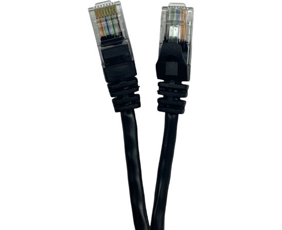 Патч-корд 1м UTP cat.6, CCA, 24AWG, black GEAR (GPC-UTPC6CCARJ45-1B)