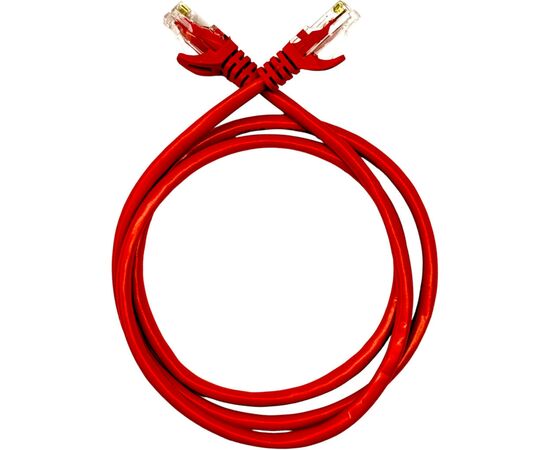 Патч-корд 1.5м UTP cat.5e, CCA, 24AWG, red GEAR (GPC-UTPCCARJ45-1.5R), зображення 2 Патч-корд 1.5м UTP cat.5e, CCA, 24AWG, red GEAR (GPC-UTPCCARJ45-1.5R), зображення 2