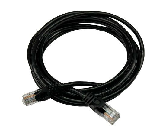 Патч-корд 30м UTP cat.5e, CCA, 24AWG, black GEAR (GPC-UTPCCARJ45-30B), зображення 2 Патч-корд 30м UTP cat.5e, CCA, 24AWG, black GEAR (GPC-UTPCCARJ45-30B), зображення 2