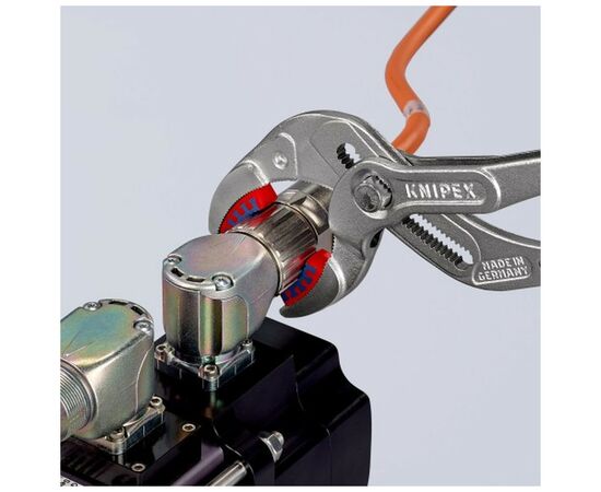 Ключ KNIPEX трубный переставной с резиновой накладкой (81 13 250), изображение 6 Ключ KNIPEX трубный переставной с резиновой накладкой (81 13 250), изображение 6