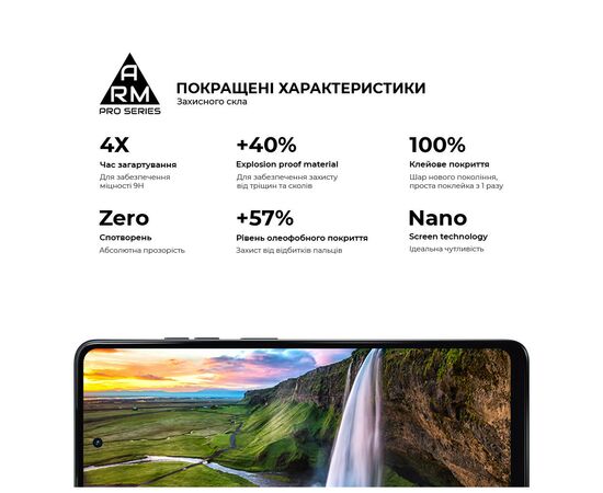 Стекло защитное Armorstandart Pro Motorola G04 / G24 / G24 Power Black (ARM74296), изображение 5 Стекло защитное Armorstandart Pro Motorola G04 / G24 / G24 Power Black (ARM74296), изображение 5