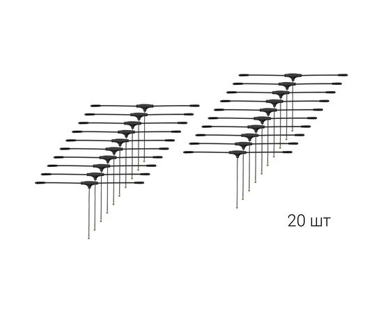 Антена для дрона HappyModel for RX 750MHz 20шт (3D40194-20), зображення 3 Антена для дрона HappyModel for RX 750MHz 20шт (3D40194-20), зображення 3