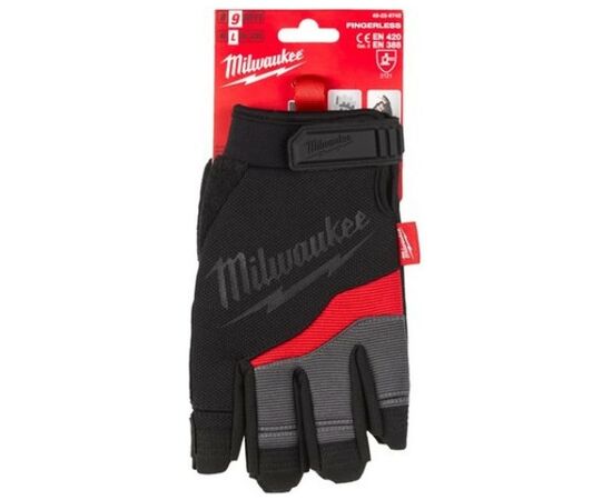 Защитные перчатки Milwaukee беспалые, 11/XXL (48229744), изображение 3