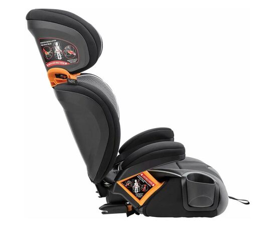 Автокресло Chicco KidFit Adapt Plus група 2/3 Чорне з сірим (049796612394) (79728.86.07), изображение 5 Автокресло Chicco KidFit Adapt Plus група 2/3 Чорне з сірим (049796612394) (79728.86.07), изображение 5