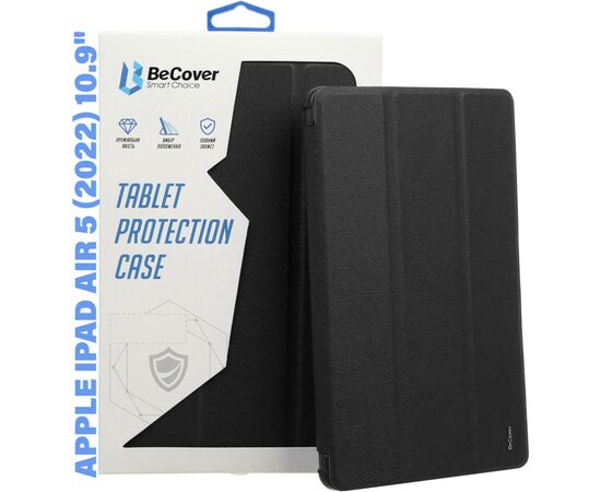 Чехол для планшета BeCover Smart Case Apple iPad Air 5 (2022) 10.9" Black (710770)