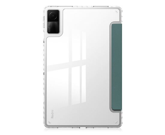Чехол для планшета BeCover Soft Edge Stylus Mount Xiaomi Redmi Pad SE 11" Dark Green (710782), изображение 4 Чехол для планшета BeCover Soft Edge Stylus Mount Xiaomi Redmi Pad SE 11" Dark Green (710782), изображение 4