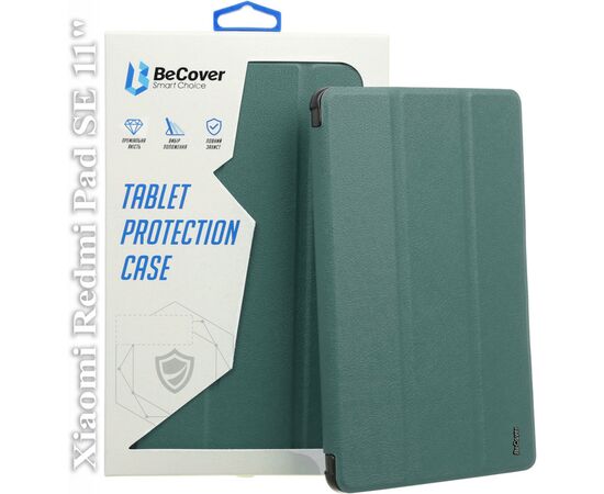 Чохол до планшета BeCover Soft Edge Stylus Mount Xiaomi Redmi Pad SE 11" Dark Green (710782)