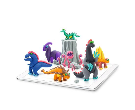 Набор для творчества Lipaka самостоятельно твердеющий пластилин Мега динозавры (15017-UA01), изображение 4 Набор для творчества Lipaka самостоятельно твердеющий пластилин Мега динозавры (15017-UA01), изображение 4