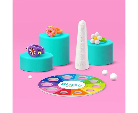 Набір для творчості Lipaka пластиліну – Біжутерія: Квіткові Кільця (31001-UA01), зображення 3 Набір для творчості Lipaka пластиліну – Біжутерія: Квіткові Кільця (31001-UA01), зображення 3