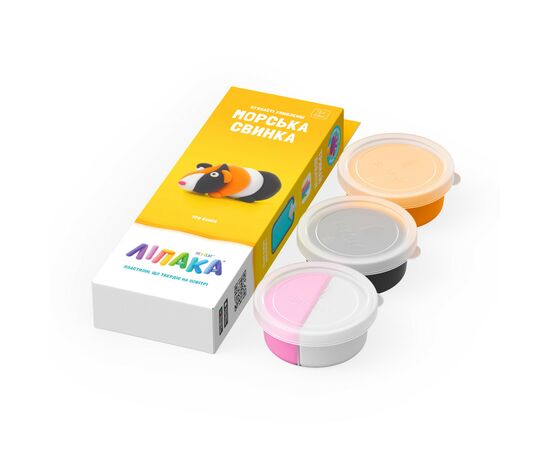 Набір для творчості Lipaka пластиліну – Пухнасті улюбленці: Морська свинка (30114-UA01), зображення 2 Набір для творчості Lipaka пластиліну – Пухнасті улюбленці: Морська свинка (30114-UA01), зображення 2