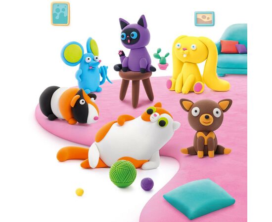 Набір для творчості Lipaka пластиліну – Пухнасті улюбленці: Морська свинка (30114-UA01), зображення 4 Набір для творчості Lipaka пластиліну – Пухнасті улюбленці: Морська свинка (30114-UA01), зображення 4