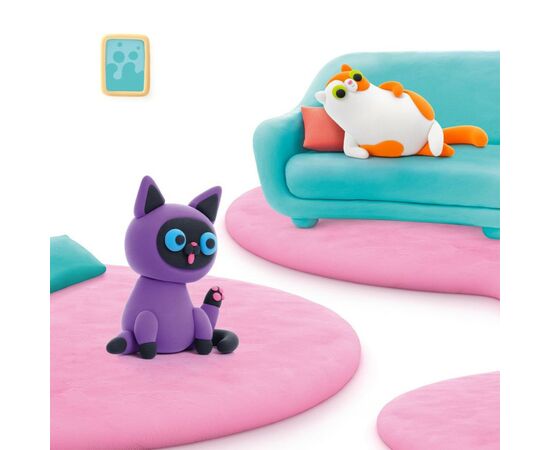 Набор для творчества Lipaka пластилина – Пушистые любимцы: Персидский кот (30113-UA01), изображение 4 Набор для творчества Lipaka пластилина – Пушистые любимцы: Персидский кот (30113-UA01), изображение 4