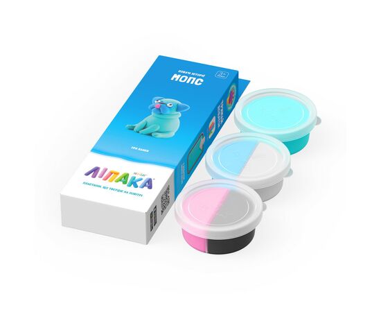 Набор для творчества Lipaka пластилина – Собачьи истории: Мопс (30122-UA01), изображение 2