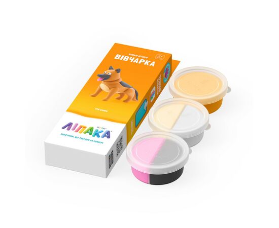 Набор для творчества Lipaka пластилина – Собачьи истории: Овчарка (30120-UA01), изображение 2 Набор для творчества Lipaka пластилина – Собачьи истории: Овчарка (30120-UA01), изображение 2